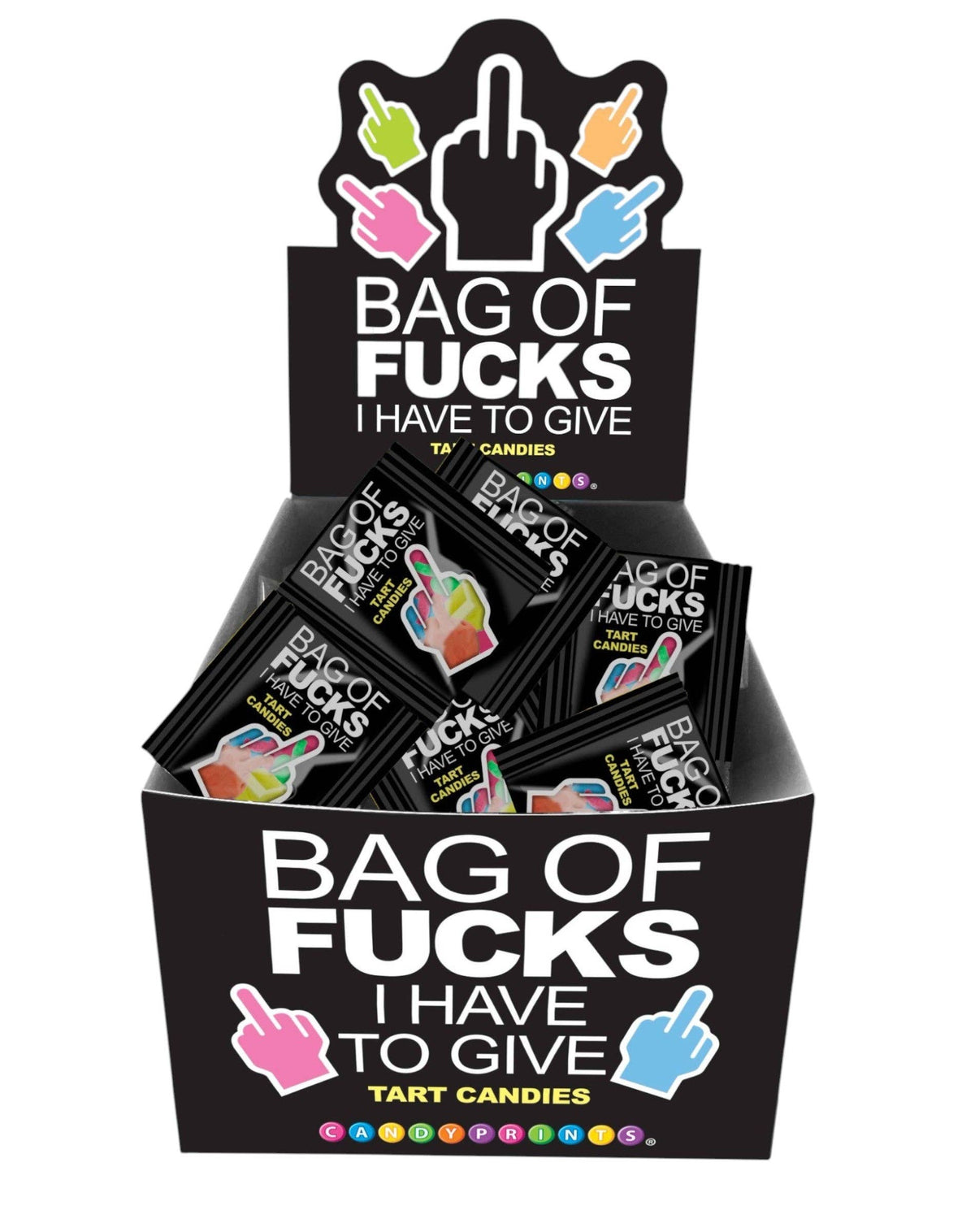 Bag of Fucks I Have to Give-POP Display of 100