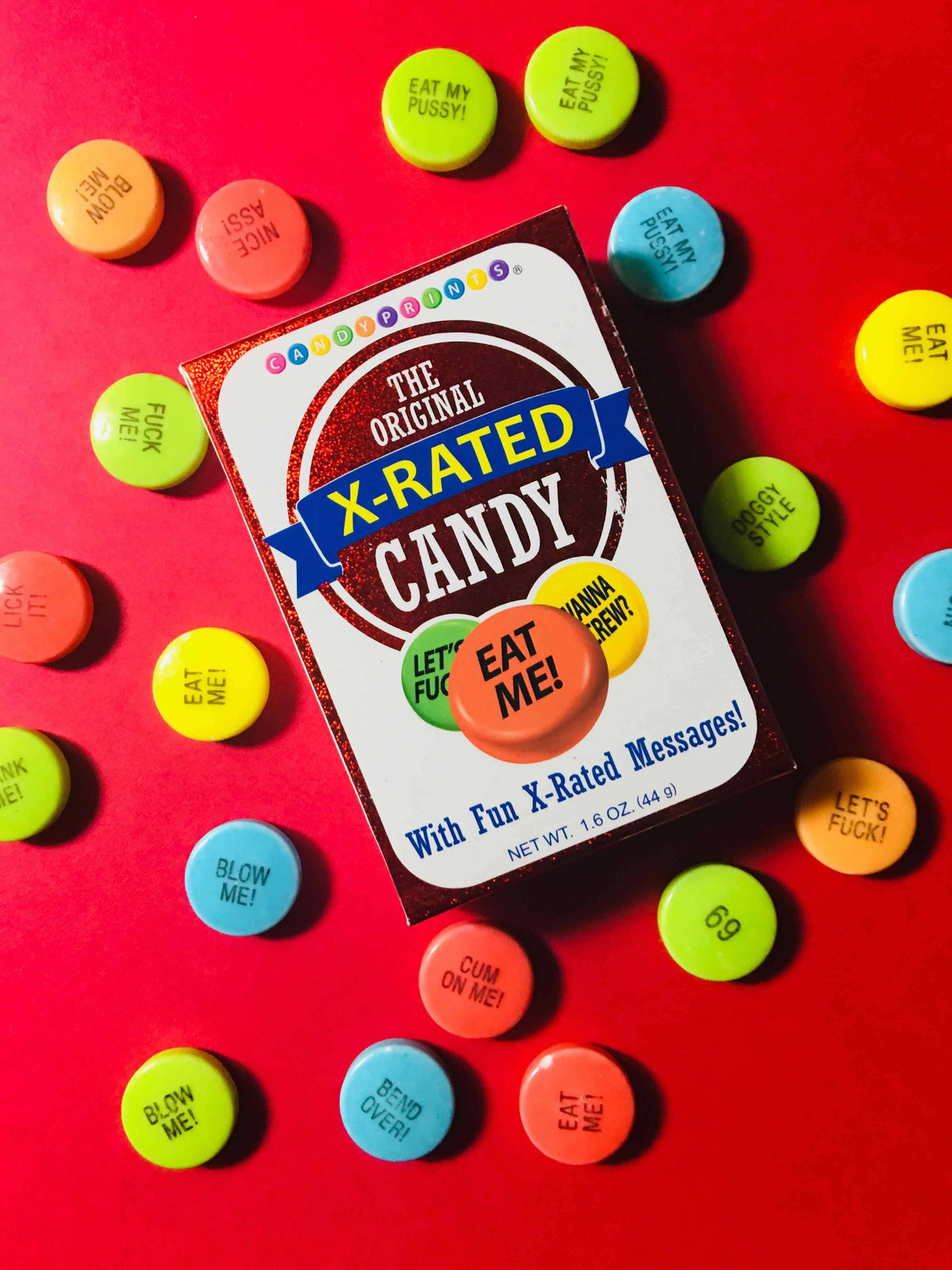 Original X-Rated Candy Display of 6