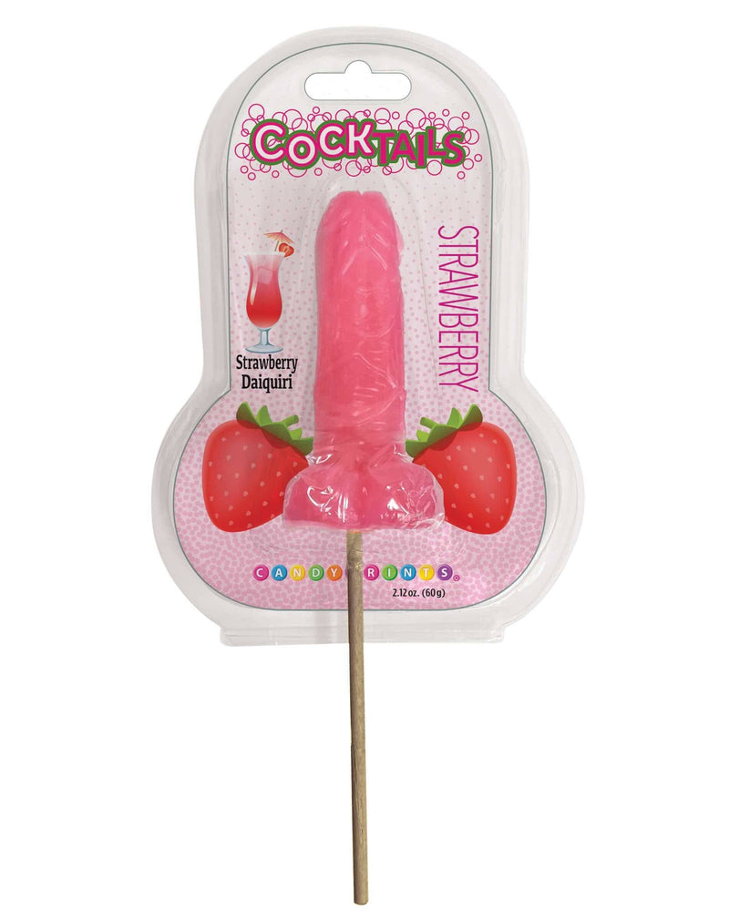 COCKtails- Cocktail Inspired Penis Lollipop- Strawberry Daiquiri 🍓