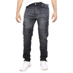 Men's Stretch Cargo Pocket Jeans