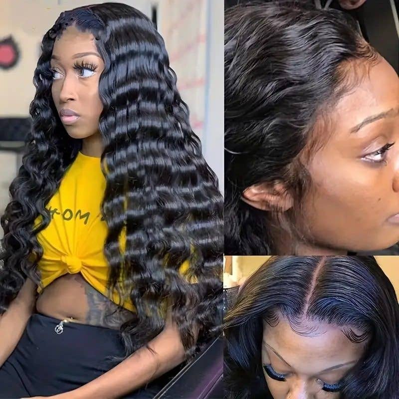 Lace Front Wavy Curly Wig For Women