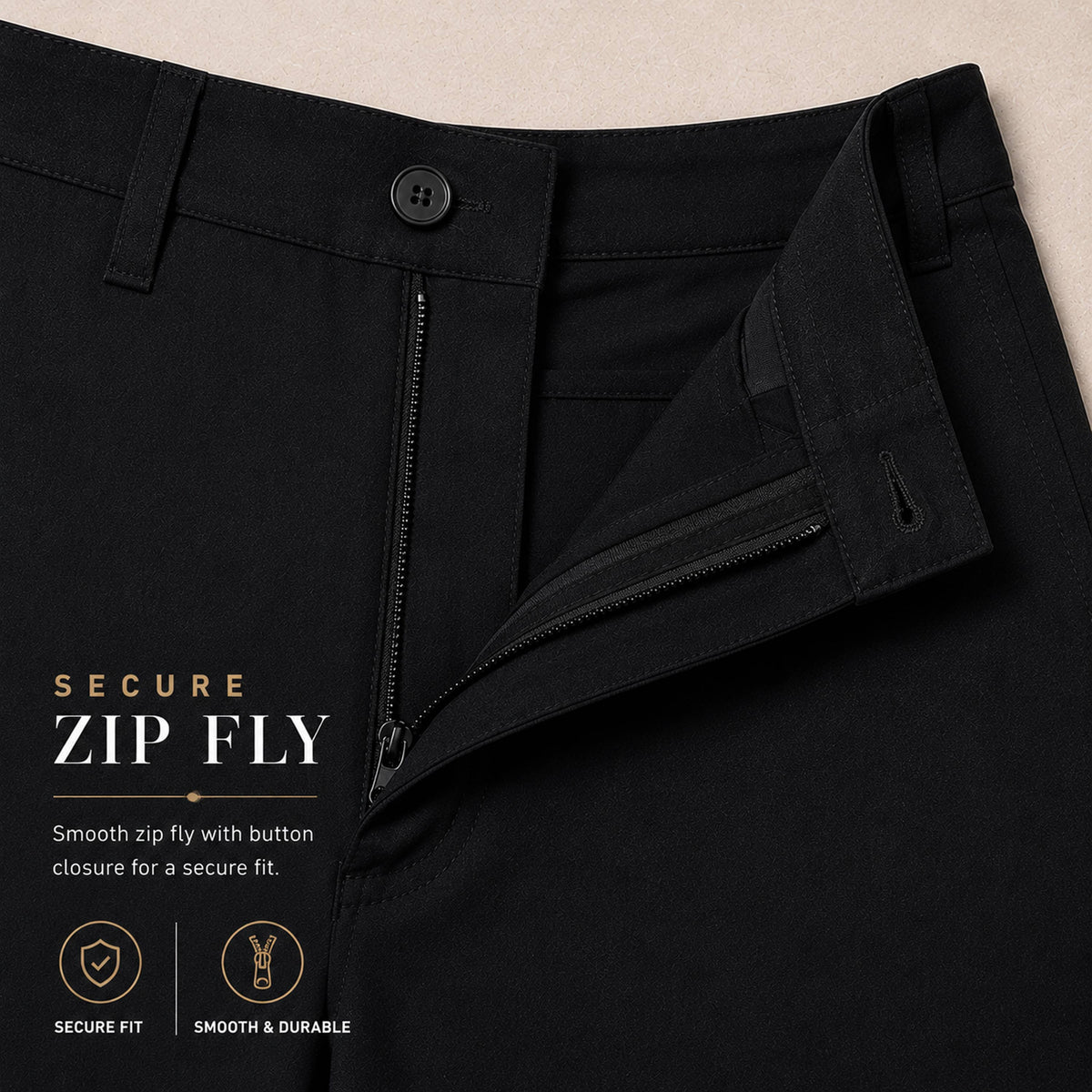 Men's Super Stretch Slim Fit Chino Pants - 31-Inch Inseam