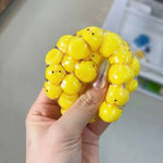 Cute Yellow Chick Jumbo Stress Relief Ball Kawaii Fidget Toy Sensory ASMR Desk Toy Collectible Chiboki Studio