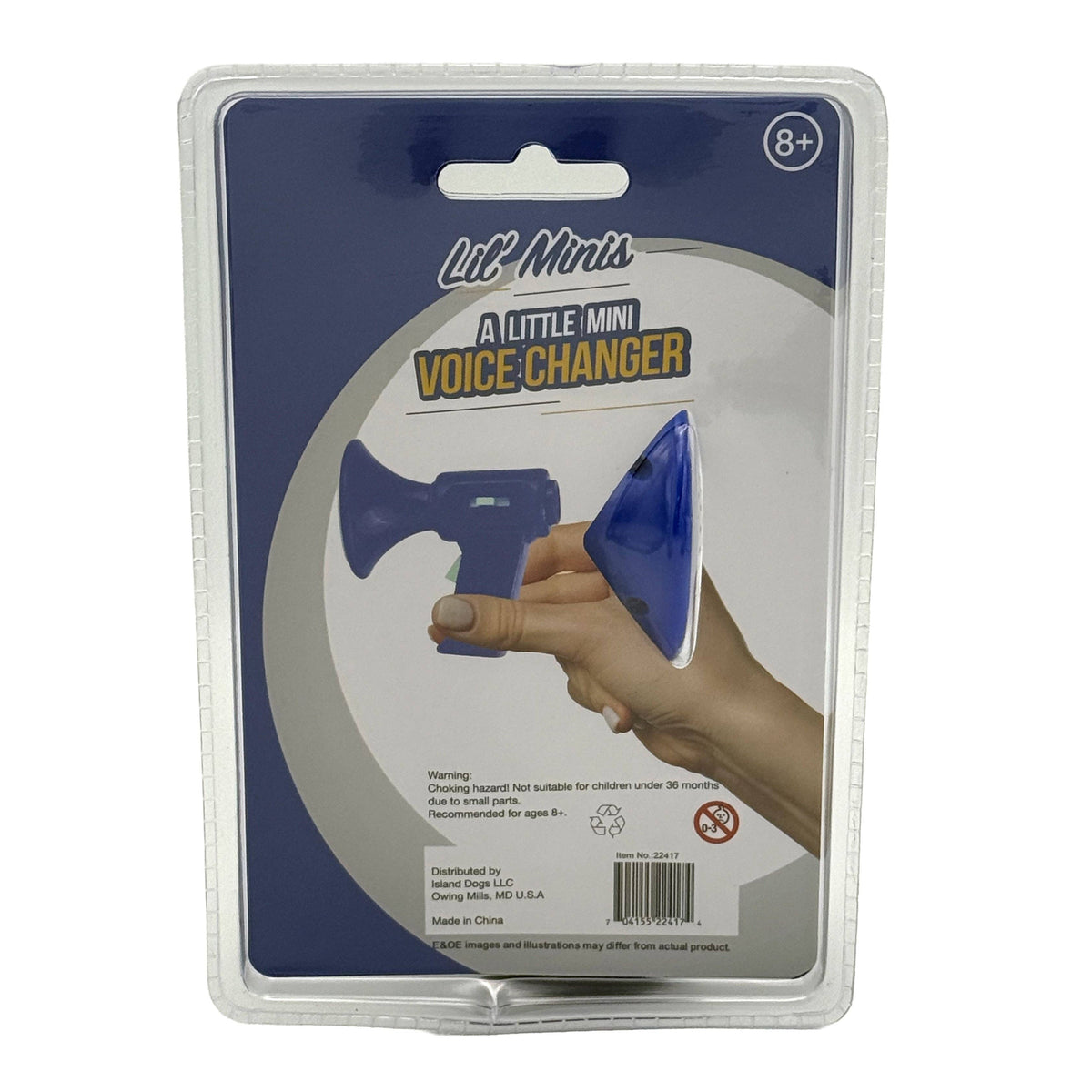 MIni Voice Changer - Battery Powered Gag Toy for Pranks and Fun