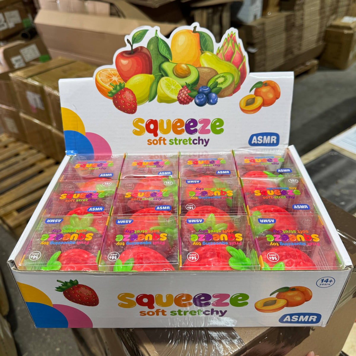 Crackling Crunchy Strawberry Squishy | A042