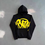 Retro Streetwear Hip Hop Hoodie Set for Men and Women