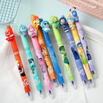 K-pop Demon Girl Squad Twist Ballpoint Pen Set Anime Theme Black Ink Pens
