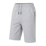 Men's Tech Fleece Jogger Lounge Shorts W Zip Pocket (S-5X)