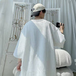 Men's Summer Casual Sportswear Set: Loose Fit T-Shirt And Shorts