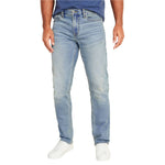 Mens Flex Stretch Slim Straight Jeans Classic Denim Menswear