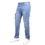 Men's Stretch Cargo Pocket Jeans