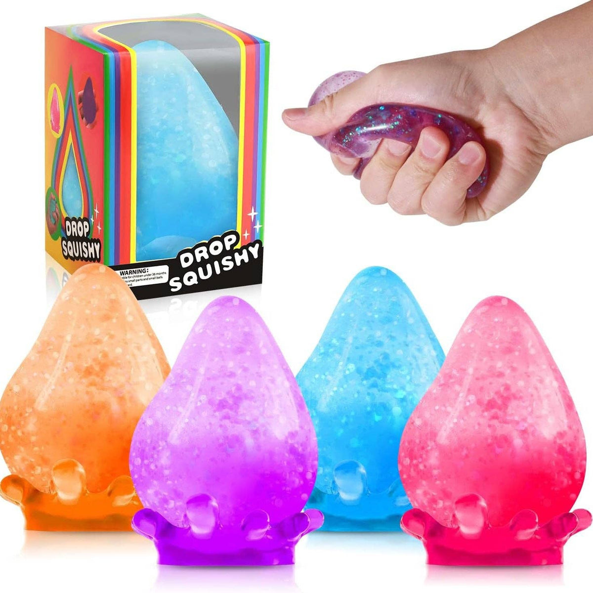 Dreamy Water Drop Stress Relief Squishy Toy