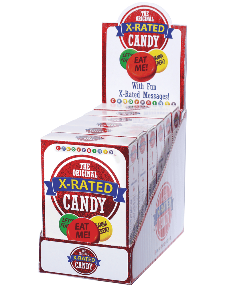 Original X-Rated Candy Display of 6