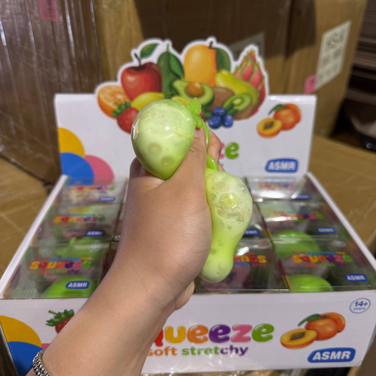 Crackling Crunchy Green Apple Squishy | A082