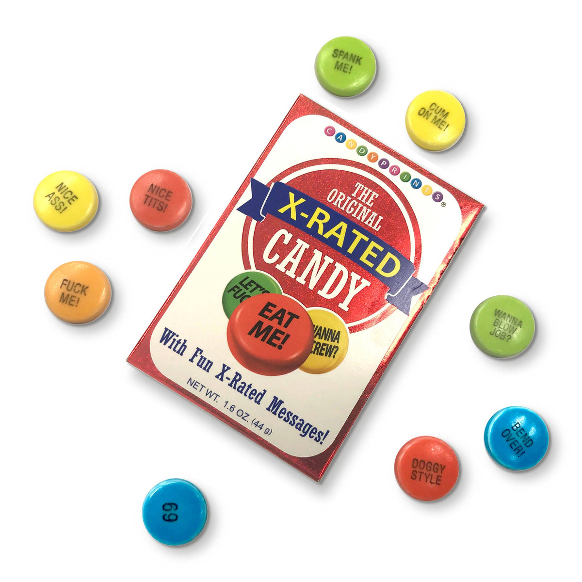 Original X-Rated Candy Display of 6