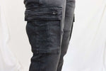 Men's Stretch Cargo Pocket Jeans