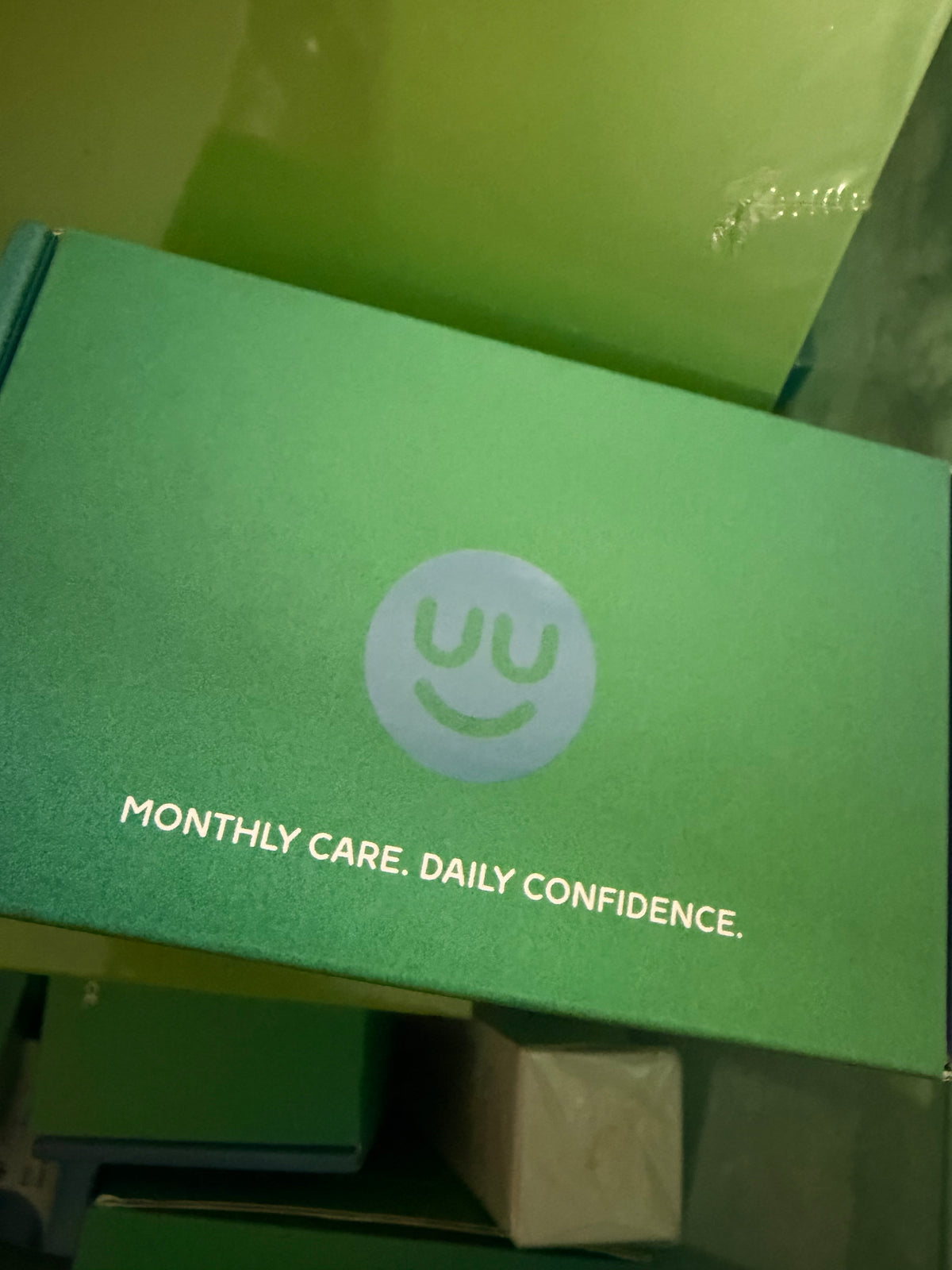 purr smile, monthly care, kit/floss drops + cleaning tablets+ replacement heads
